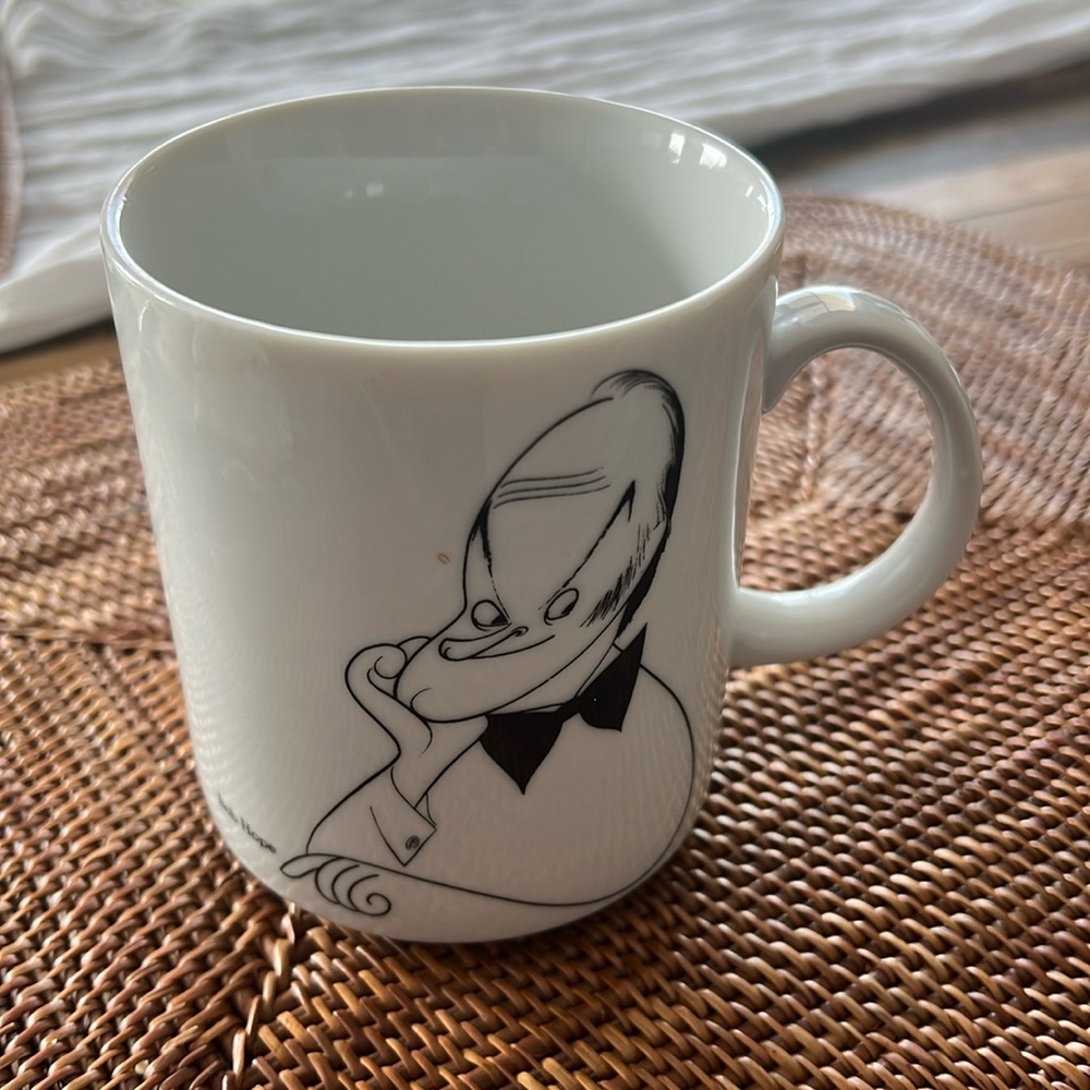 Hirshfeld Bob Hope mug
